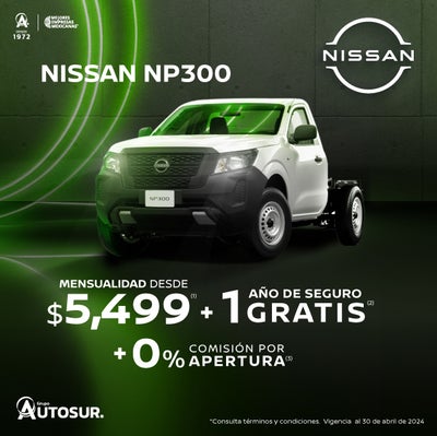 Estrena un Nissan NP300